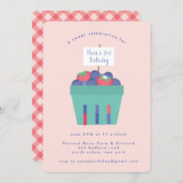 Invitación Berry Sweet