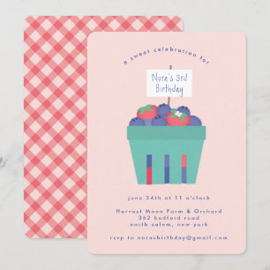 Invitación Berry Sweet