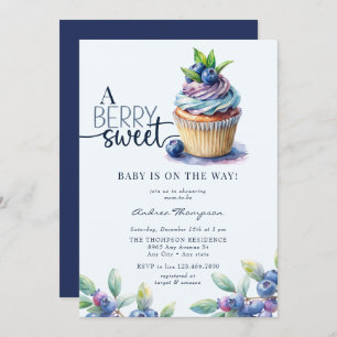 Invitación Berry Sweet Baby Shower