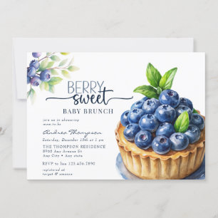 Invitación Berry Sweet Baby Shower