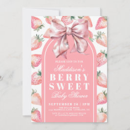 Invitación Berry Sweet Baby Shower