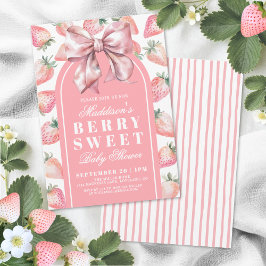 Invitación Berry Sweet Baby Shower