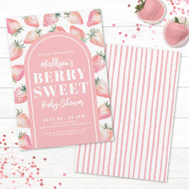 Invitación Berry Sweet Baby Shower