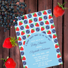 Invitación Berry Sweet Baby Shower