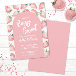 Invitación Berry Sweet Baby Shower