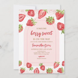 Invitación Berry Sweet Baby Shower