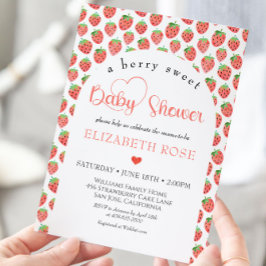 Invitación Berry Sweet Farmers Market Baby Shower