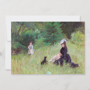 Invitación Berthe Morisot - En un parque / Dans le parc