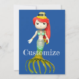 Invitación Besada bruja de sirena, Thunder_Cove