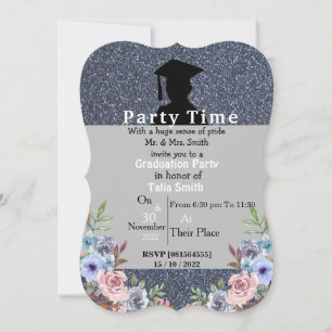 Invitación Beso de graduación