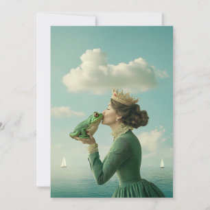 Invitación Beso del príncipe de la rana