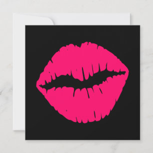 Invitación Beso Rosado