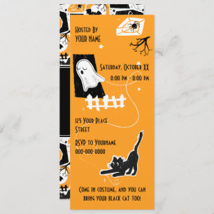 Invitación Beware of the cat!