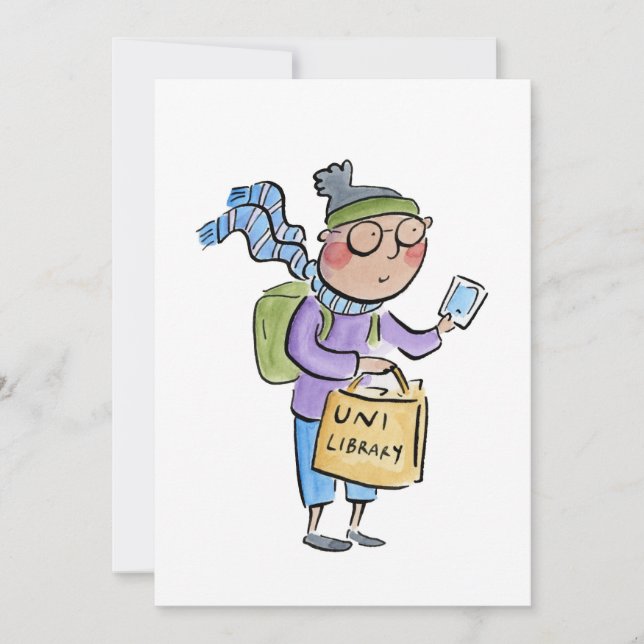 Invitación Biblioteca Universitaria (Anverso)