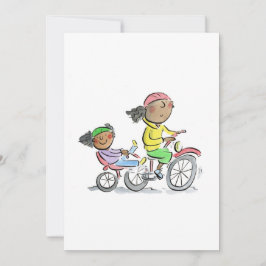 Invitación bicicleta de mamá