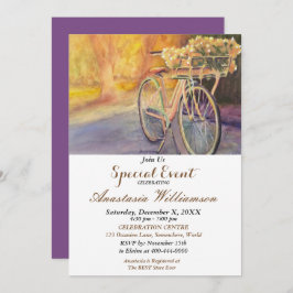 INVITACIÓN BICICLETA EN EL EVENTO DEL FIESTA DEL PARQUE