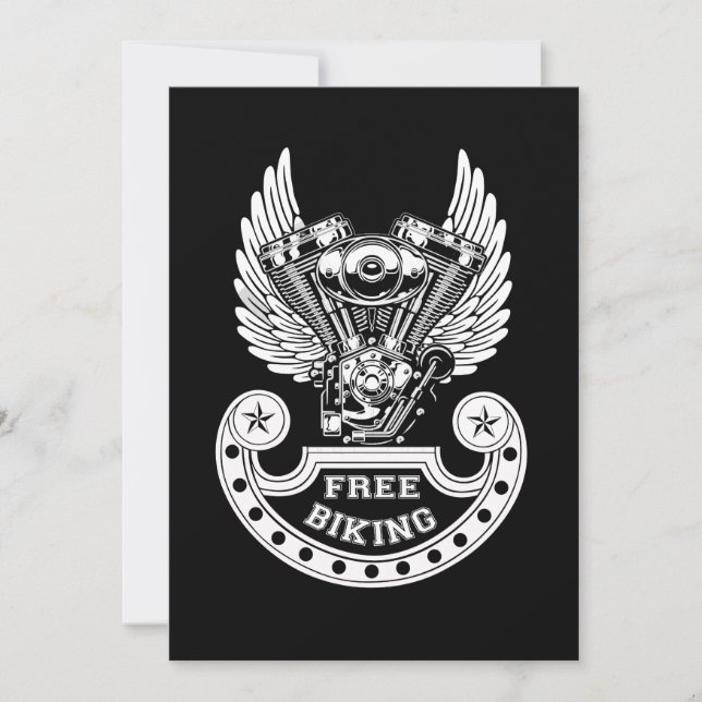 Invitación Bicicleta gratis (Anverso)