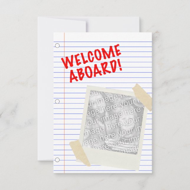 Invitación bienvenida a bordo (Anverso)