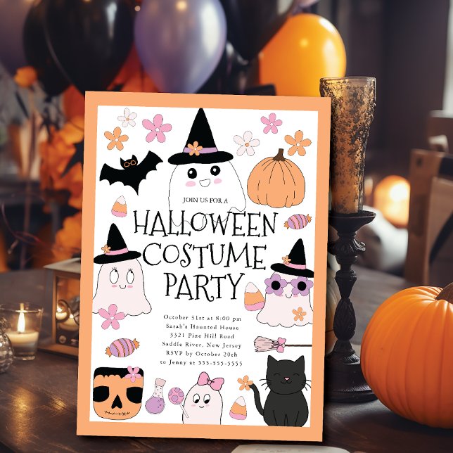 Invitación Bienvenida a la fiesta de Halloween (Subido por el creador)