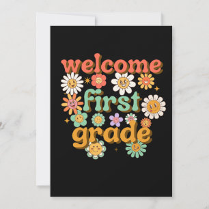INVITACIÓN BIENVENIDA PRIMER GRADO  PRIMER DÍA DE CLASES