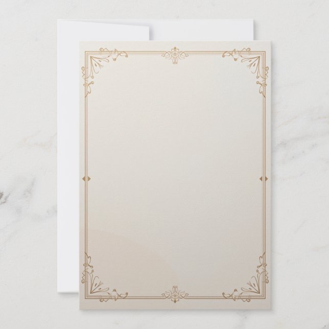 Invitación Bienvenido (Anverso)