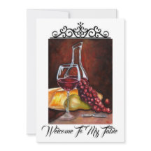 Invitación - Bienvenido A Mi Mesa