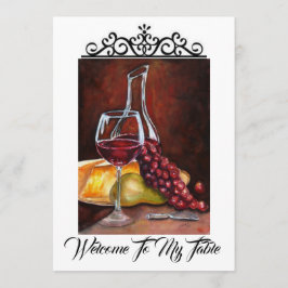 Invitación - Bienvenido A Mi Mesa