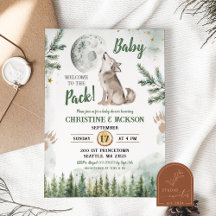 Bienvenidos a la Baby Shower de The Pack Forest Wo