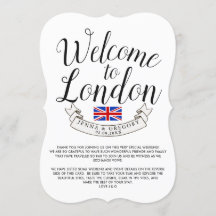 Bienvenidos a Londres | Personalizado de bodas de 