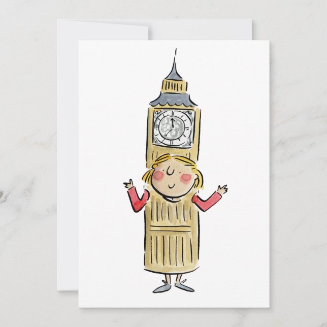 Invitación Big Ben (Anverso)