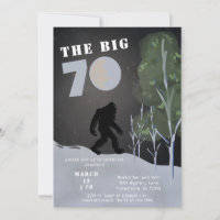 Big Foot Wild Adventure 70 cumpleaños