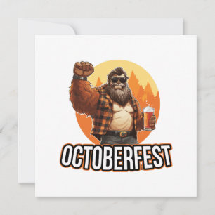 Invitación Bigfoot de Octoberfest 