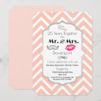 Bigote y Labios Sr. y Sra. - Aniversario