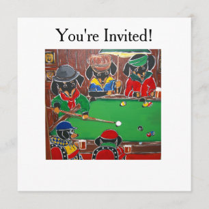 INVITACIÓN BILLAR DOXIE