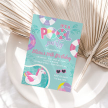 Billar Fiesta Unicornio flotante verano cumpleaños