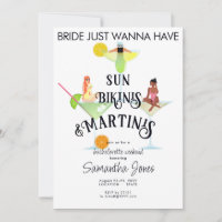 Billar tropical de bikinis y martinis