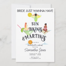 Billar tropical de bikinis y martinis