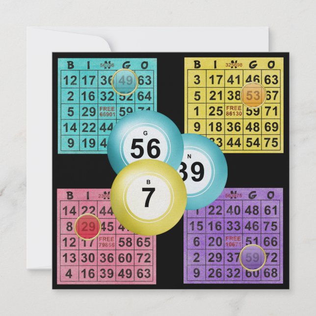 Invitación BINGO (Anverso)