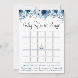 Invitación Bingo De Calabaza Caída Adivina Quién Es Baby Show