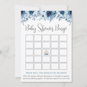 Invitación Bingo De Calabaza Caída Adivina Quién Es Baby Show