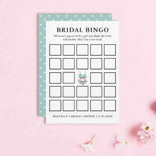 Invitación Bingo de novia   Lingerie Bridal Party