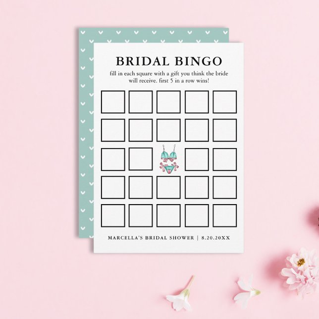 Invitación Bingo de novia | Lingerie Bridal Party (Subido por el creador)