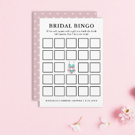 Invitación Bingo de novia | Lingerie Bridal Party