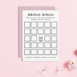 Invitación Bingo de novia   Lingerie Bridal Party