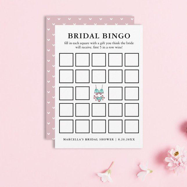 Invitación Bingo de novia | Lingerie Bridal Party (Subido por el creador)