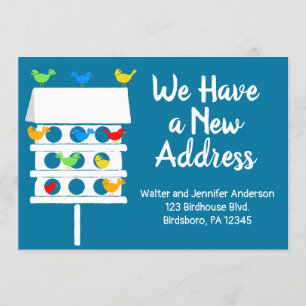 Invitación Bird Hotel Condominio Birdhouse Nueva dirección