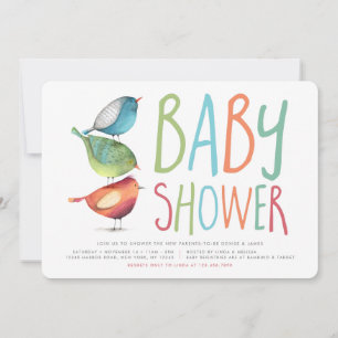 Invitación Birdie Baby Shower