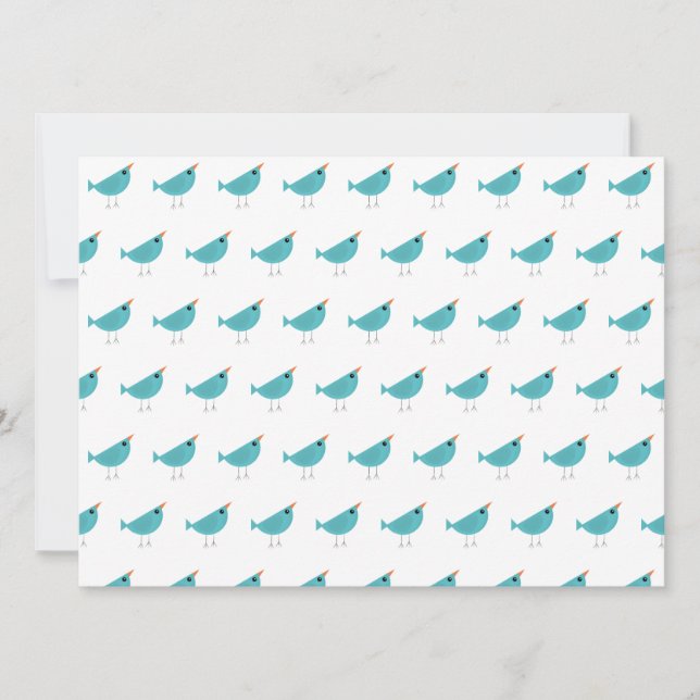 Invitación Birdy (Anverso)