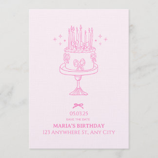 Invitación Birthday Bash – Editable Celebration Invitation