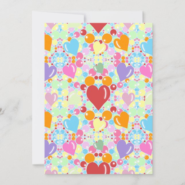 Invitación Birthday card (Anverso)